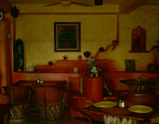 a restaurant in Cancun